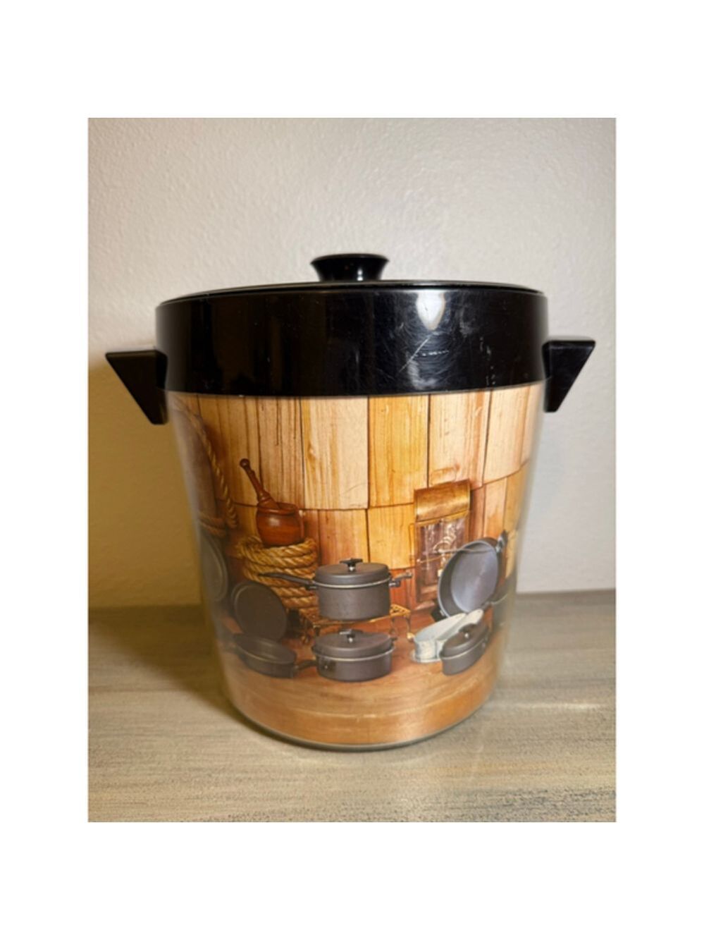 vintage West Bend Thermo-Serv insulated ice bucket Pots, Pans, and Camp Cooking